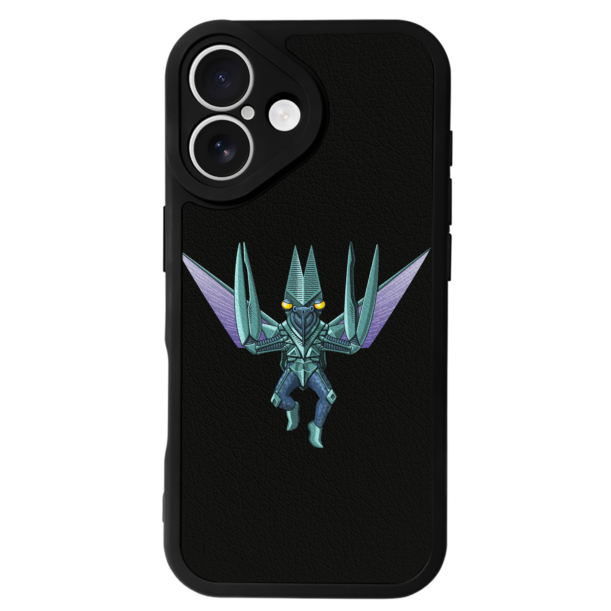（画像用） ウルトラマン Ultraman 【iPhone 16シリーズ対応】シリコンスマホケース（レザー調） 材質：シリコン